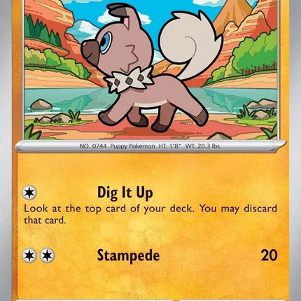 Rockruff Common • 084/159 Journey Together Reverse Holofoil