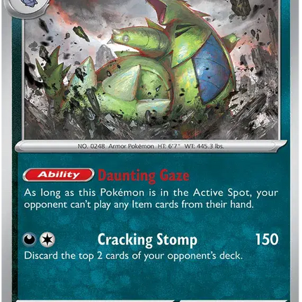 Tyranitar Holo Rare • 095/159 Journey Together Reverse Holofoil