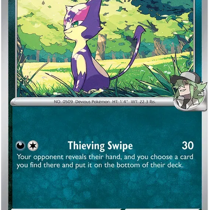 N's Purrloin Journey Together Common 096/159 Reverse Holofoil