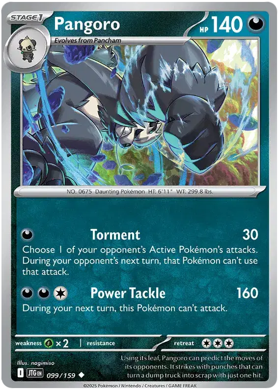 Pangoro Uncommon • 099/159 Journey Together