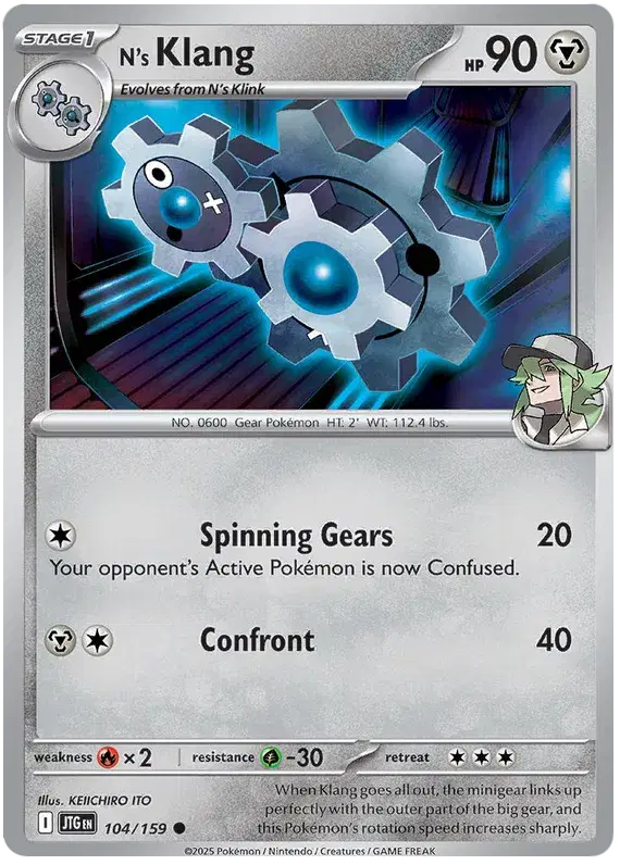 N's Klang Common • 104/159 Journey Together Reverse Holofoil