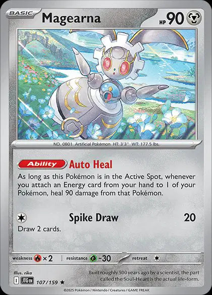 Magearna  Holo Rare • 107/159 Journey Together Holofoil
