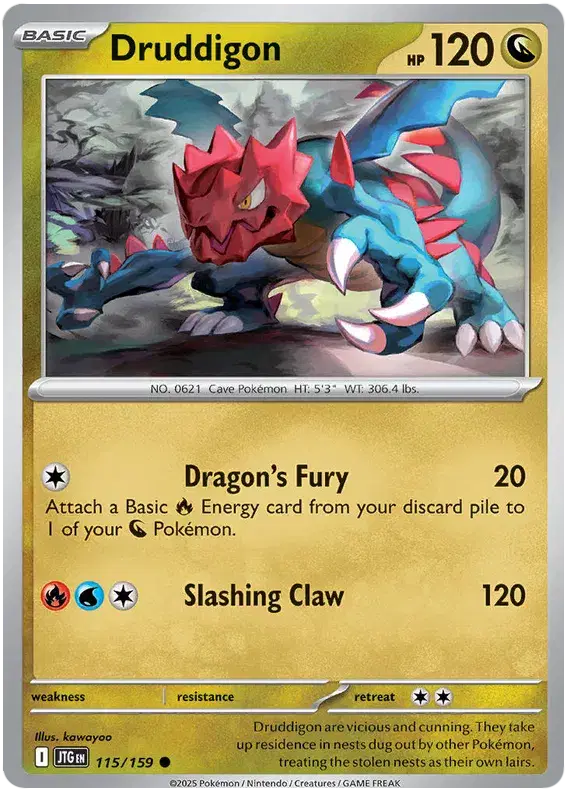 Druddigon Common • 115/159 Journey Together