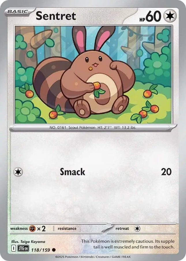 Sentret Common • 118/159 Journey Together Reverse Holofoil