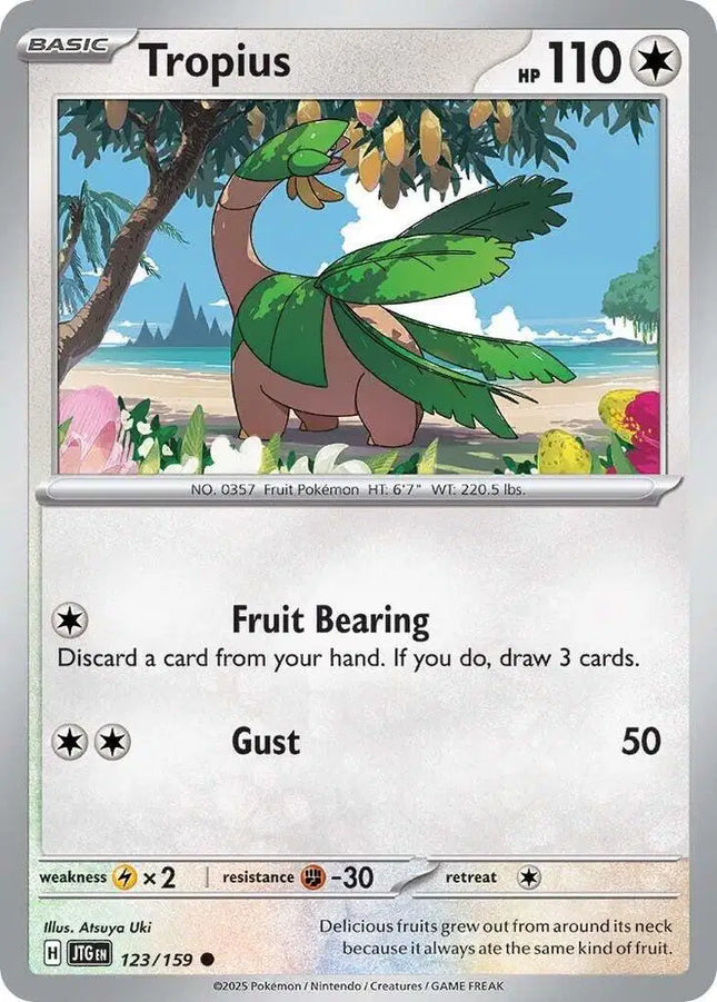 Tropius Common • 123/159 Journey Together Reverse Holofoil