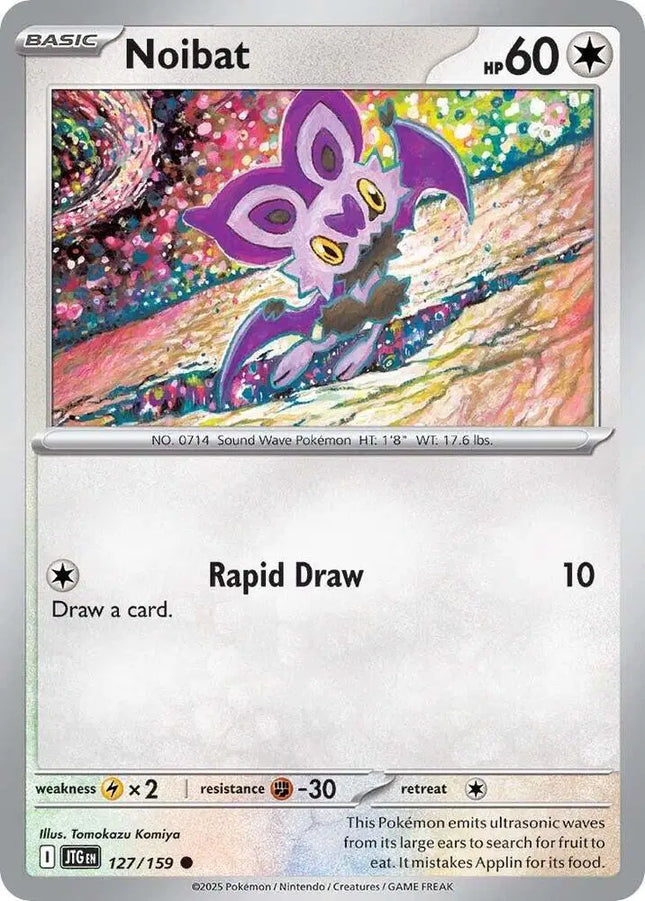 Noibat Common • 127/159 Journey Together Reverse Holofoil