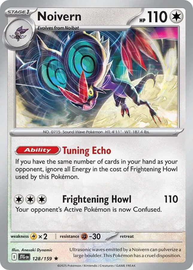 Noivern Holo Rare • 128/159 Journey Together Holofoil