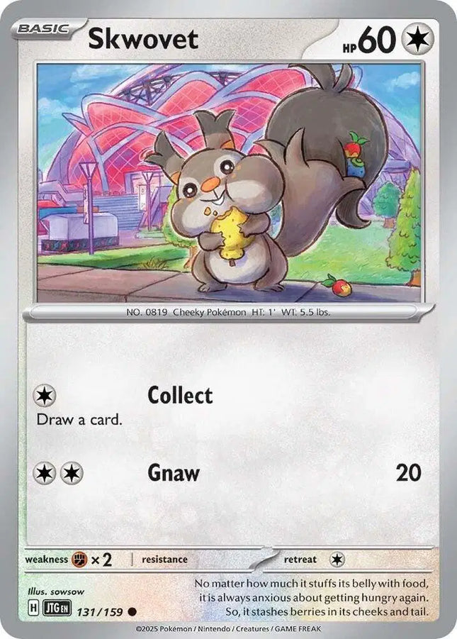 Skwovet Common • 131/159 Journey Together Reverse Holofoil