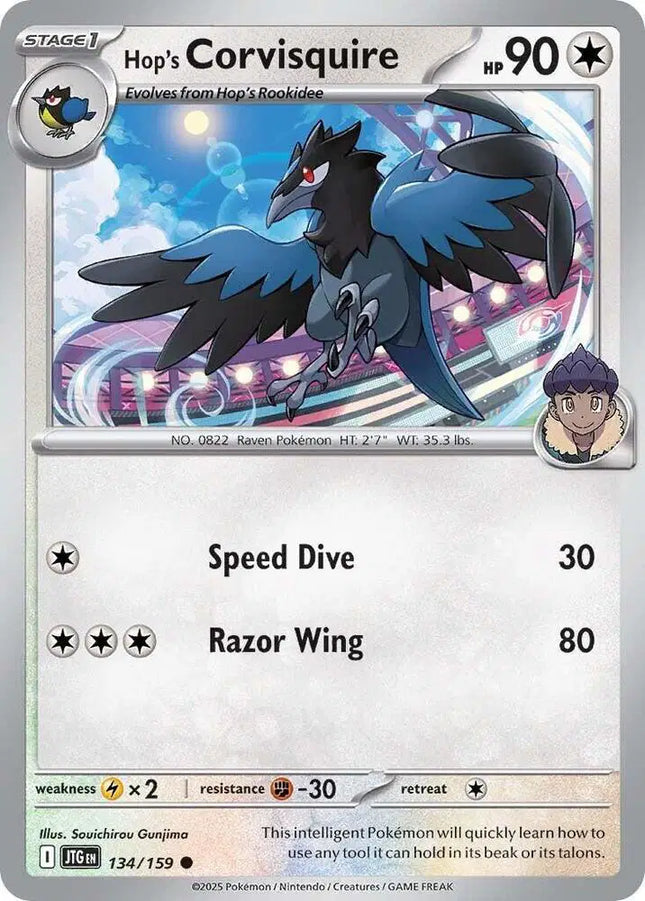 Hop's Corvisquire Common • 134/159 Journey Together Reverse Holofoil