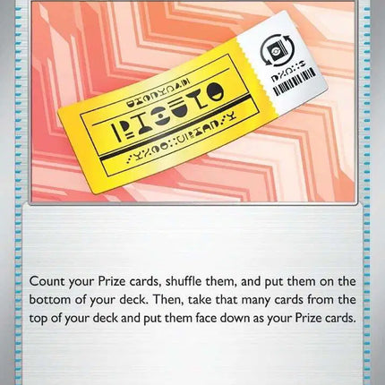 Redeemable Ticket Uncommon • 156/159 Journey Together