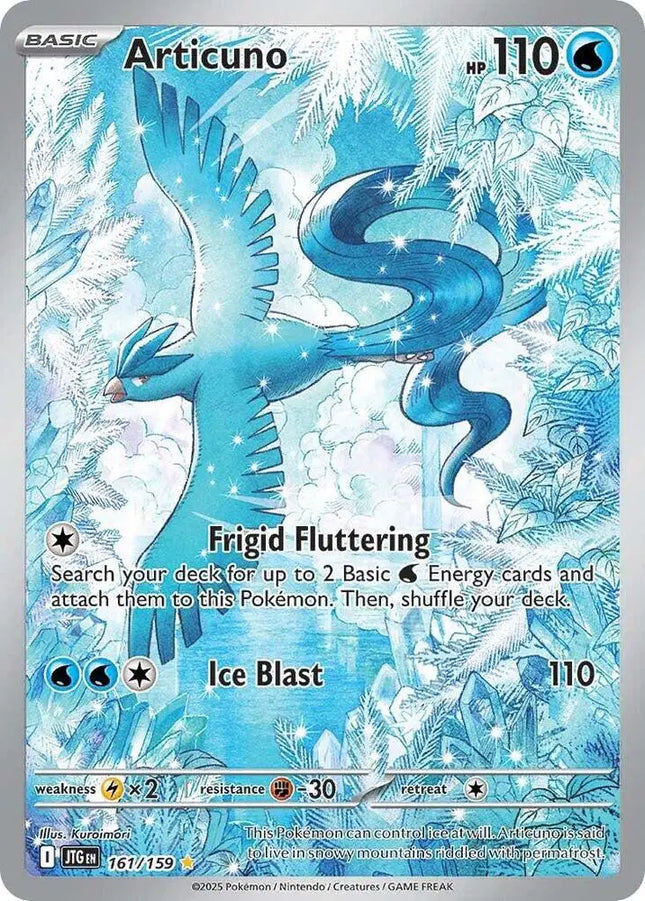 Articuno Illustration Rare 161/159 Journey Together