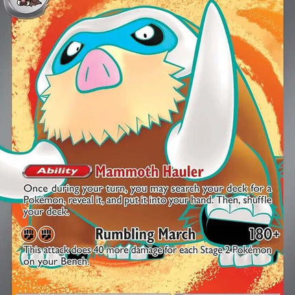 Mamoswine ex Journey Together Ultra Rare 174/159