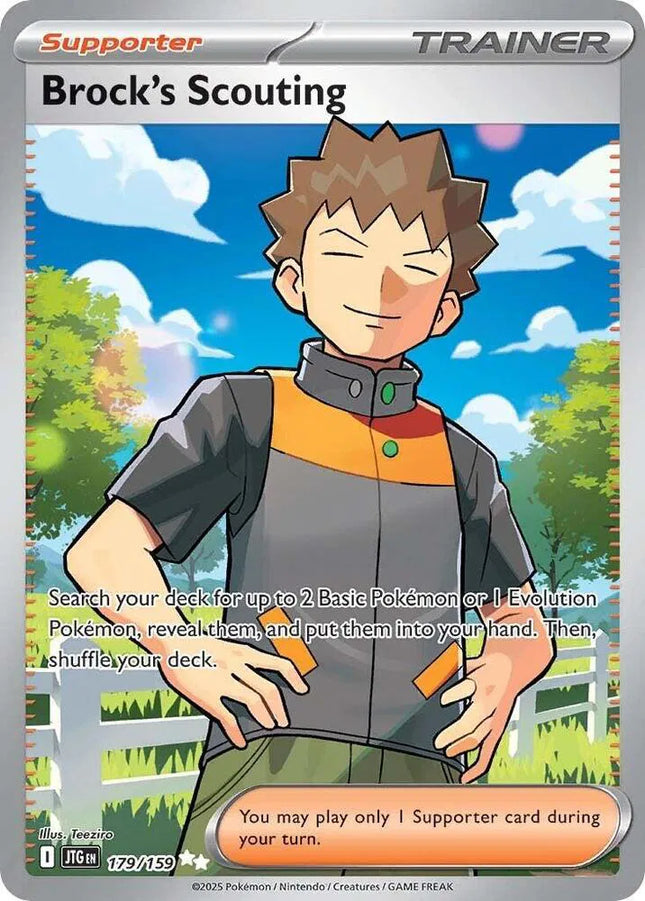 Brock's Scouting Journey Together Ultra Rare 179/159