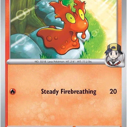 Ethan's Slugma Common • 035/182 Destined Rivals Reverse Holofoil