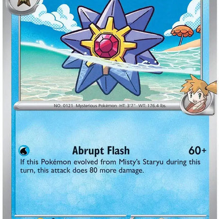 Misty's Starmie Uncommon • 047/182 Destined Rivals