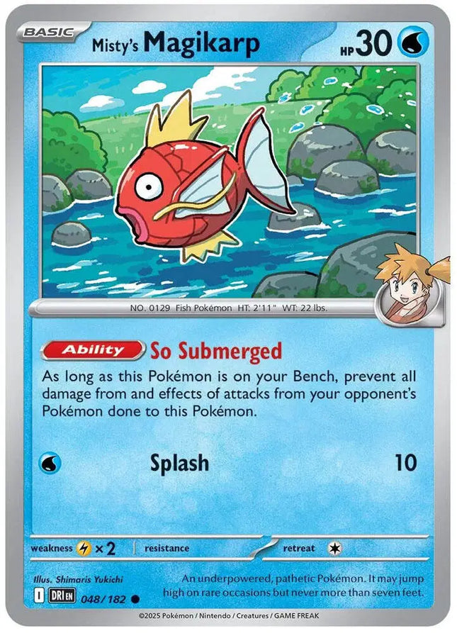 Misty's Magikarp Common • 048/182 Destined Rivals