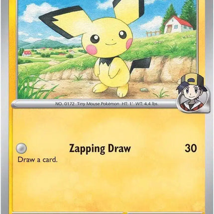 Ethan's Pichu Common • 071/182 Destined Rivals Reverse Holofoil