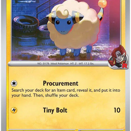 Team Rocket's Mareep Common • 072/182 Destined Rivals