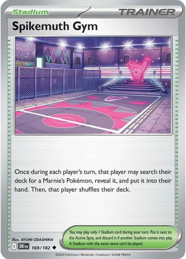 Spikemuth Gym Uncommon • 169/182 Destined Rivals Reverse Holofoil