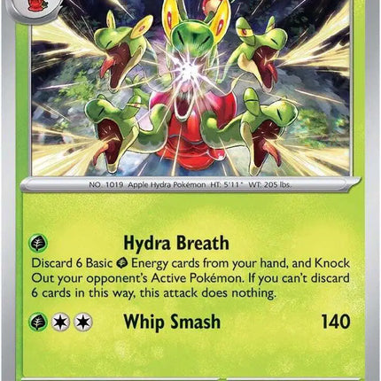Hydrapple Rare • 018/182 Destined Rivals Holofoil