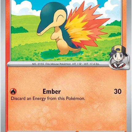 Ethan's Cyndaquil Common • 032/182 Destined Rivals