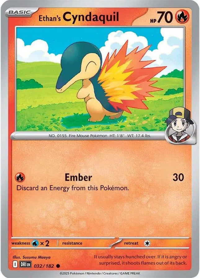 Ethan's Cyndaquil Common • 032/182 Destined Rivals