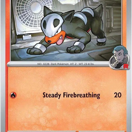 Team Rocket's Houndour Common • 037/182 Destined Rivals
