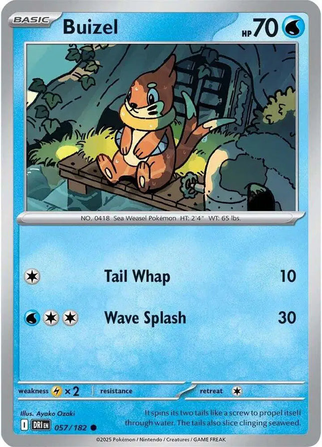 Buizel Common • 057/182 Destined Rivals