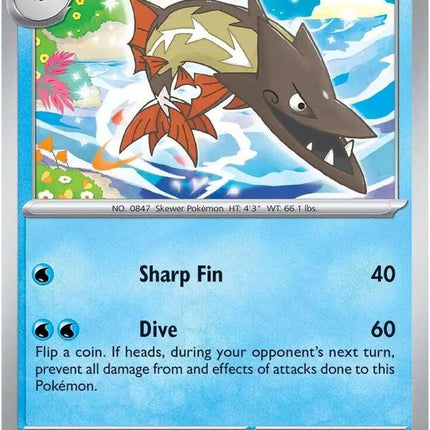 Barraskewda Uncommon • 063/182 Destined Rivals Reverse Holofoil