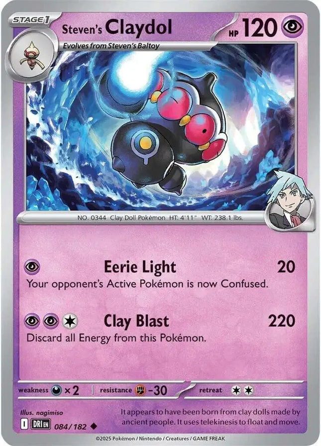 Steven's Claydol Uncommon • 084/182 Destined Rivals