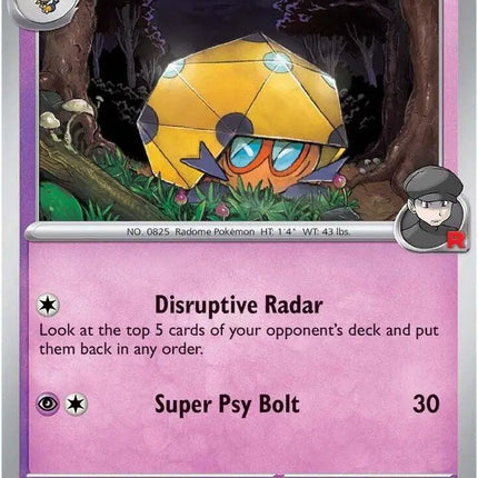 Team Rocket's Dottler Common • 088/182 Destined Rivals