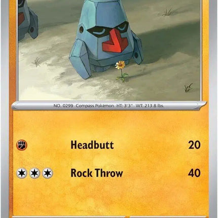 Nosepass Common • 097/182 Destined Rivals Reverse Holofoil