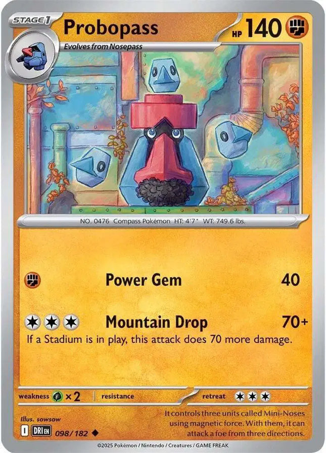 Probopass Uncommon • 098/182 Destined Rivals