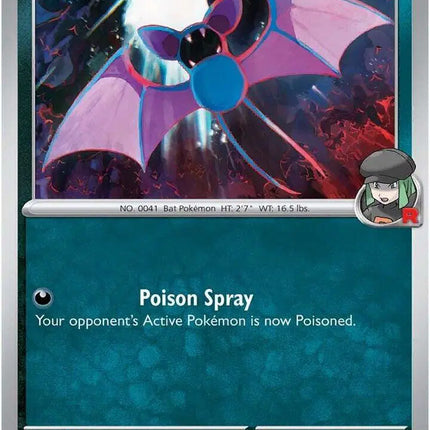 Team Rocket's Zubat Common • 120/182 Destined Rivals
