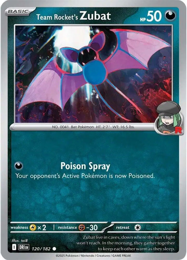 Team Rocket's Zubat Common • 120/182 Destined Rivals
