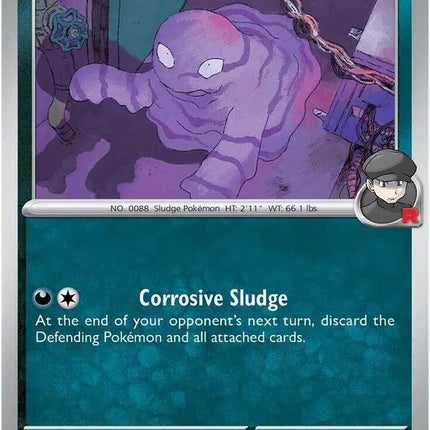 Team Rocket's Grimer Common • 123/182 Destined Rivals