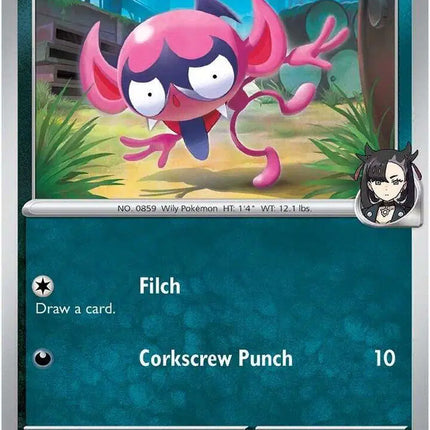 Marnie's Impidimp Common • 134/182 Destined Rivals  Reverse Holofoil