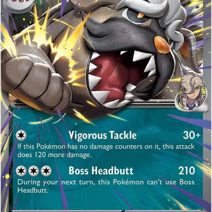 Arven's Mabosstiff ex Double Rare • 139/182 Destined Rivals