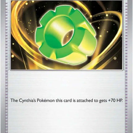 Cynthia's Power Weight Uncommon • 162/182 Destined Rivals Reverse Holofoil