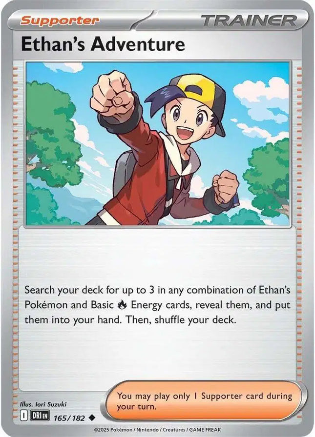 Ethan's Adventure Uncommon • 165/182 Destined Rivals Reverse Holofoil