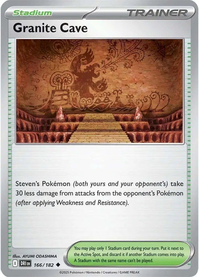 Granite Cave Uncommon • 166/182 Destined Rivals Reverse Holofoil