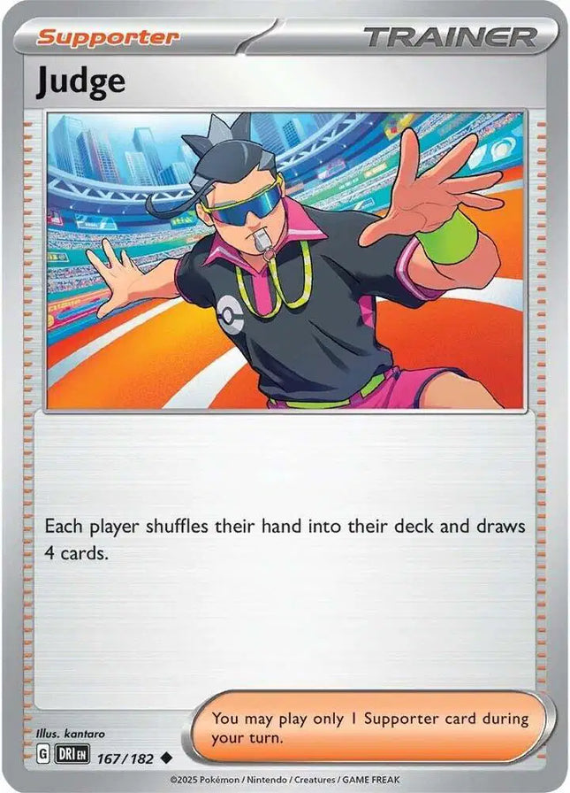 Judge Uncommon • 167/182 Destined Rivals Reverse Holofoil
