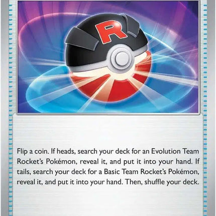 Team Rocket's Great Ball Uncommon • 175/182 Destined Rivals