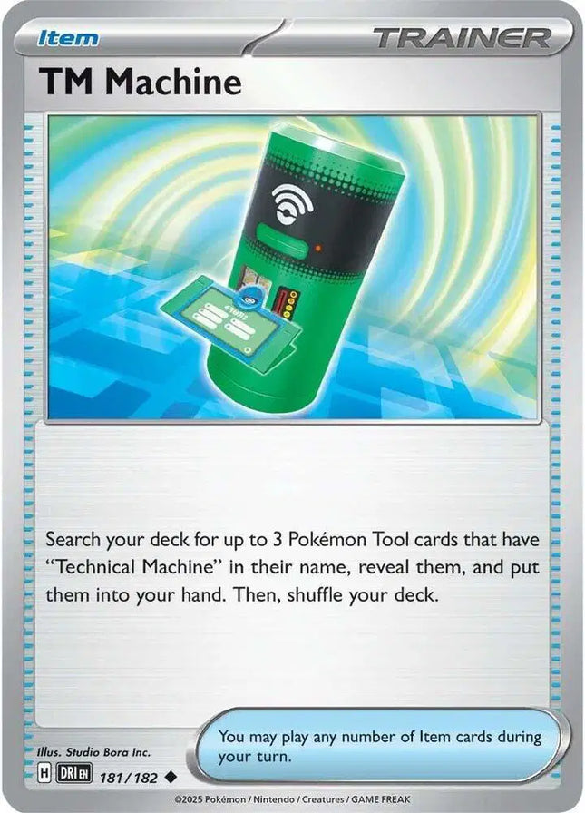 TM Machine Uncommon • 181/182 Destined Rivals Reverse Holofoil