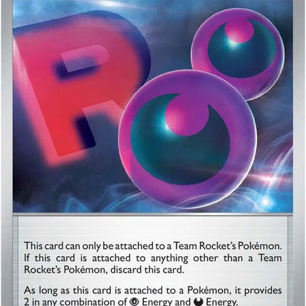 Team Rocket's Energy Destined Rivals Uncommon 182/182