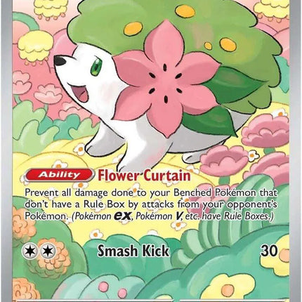 Shaymin Destined Rivals Illustration Rare 185/182
