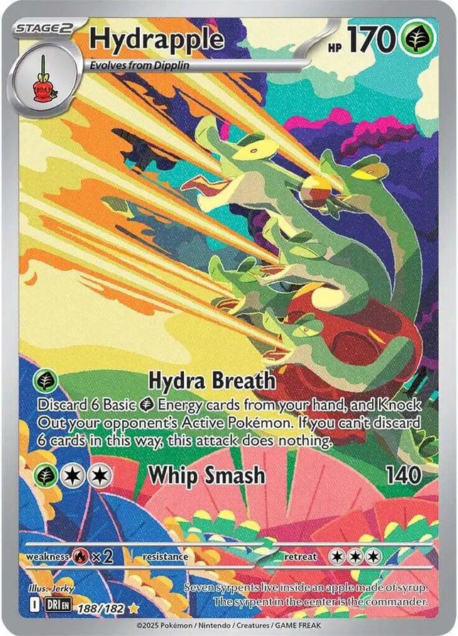 Hydrapple Illustration Rare • 188/182 Destined Rivals