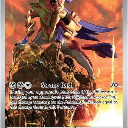 Zamazenta Destined Rivals Illustration Rare 201/182