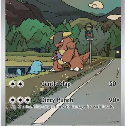 Kangaskhan Illustration Rare • 204/182 Destined Rivals