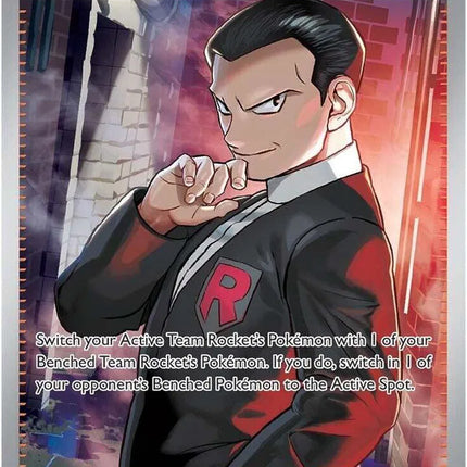 Team Rocket's Giovanni Destined Rivals Ultra Rare 225/182